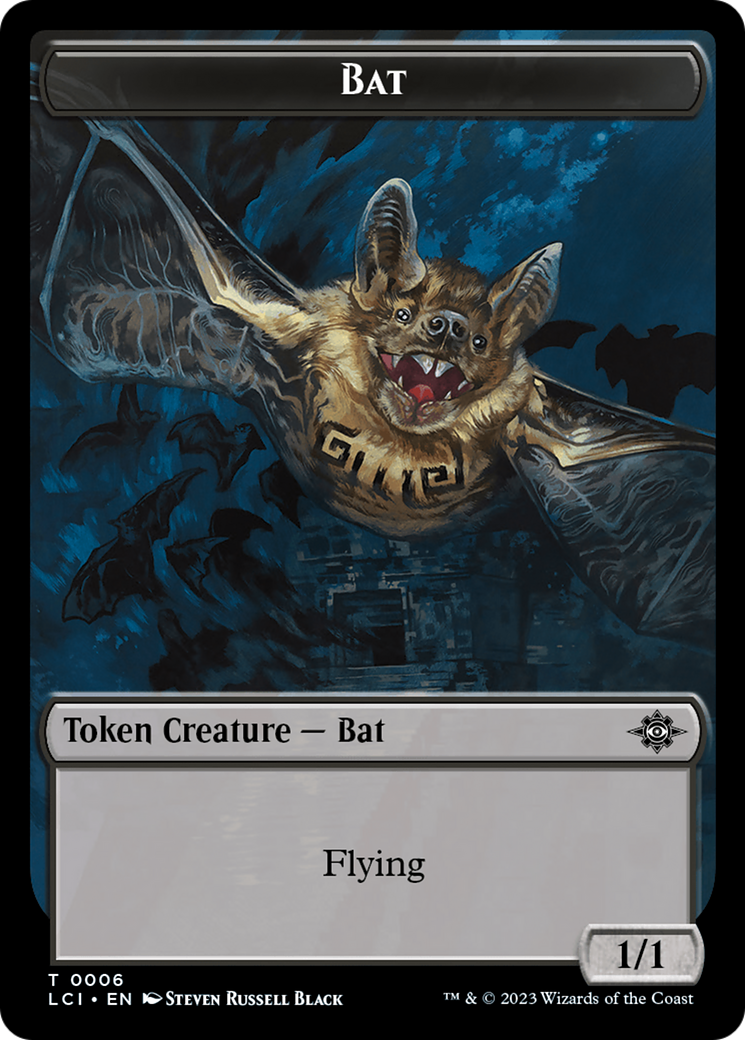 Bat (TLCI-006) - The Lost Caverns of Ixalan Tokens Foil
