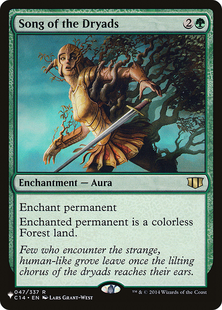 Song of the Dryads (LIST-C14-47) - The List