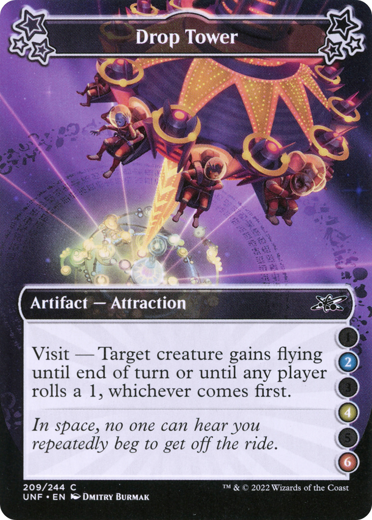 Drop Tower (2-4-6) (UNF-209) - Unfinity Foil