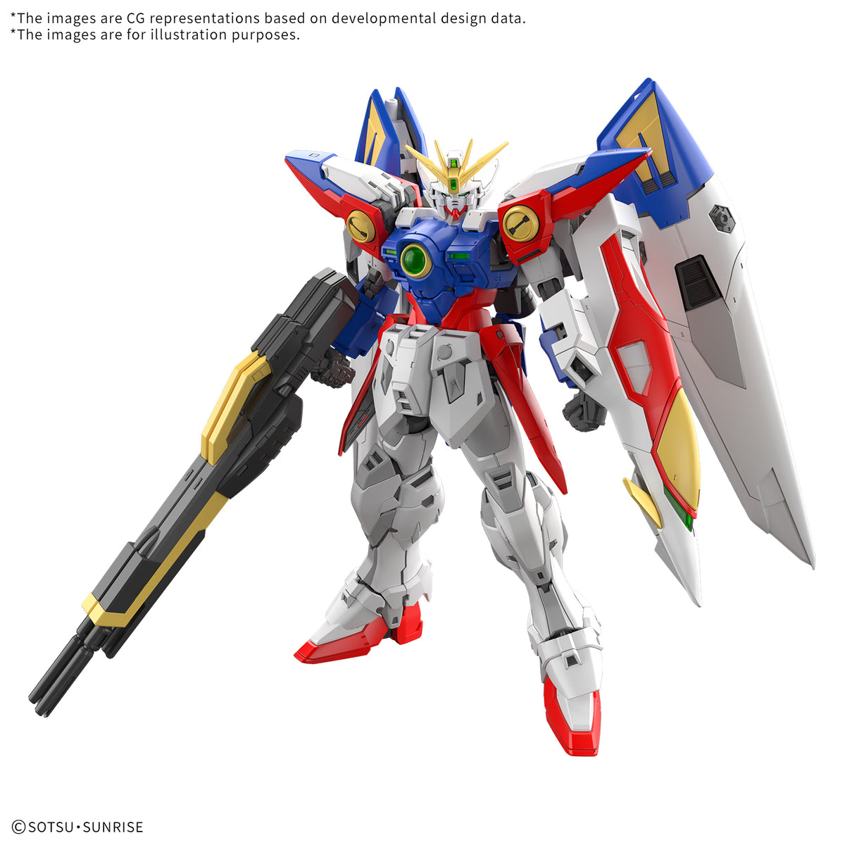Bandai RG 1/144 Wing Gundam Zero "Mobile Suit Gundam Wing"