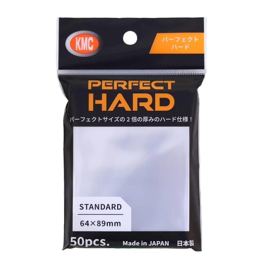 KMC Card Barrier Perfect Hard 50pcs - Standard Size
