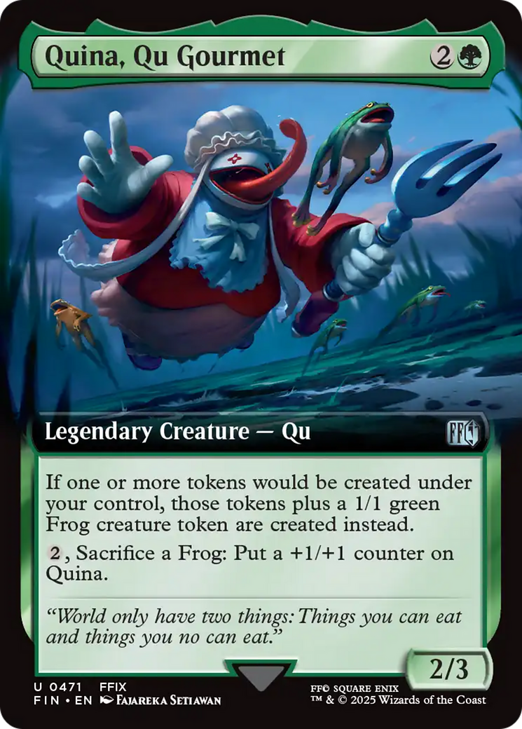 Quina, Qu Gourmet (Extended Art) (FIN-471) - FINAL FANTASY: (Extended Art)