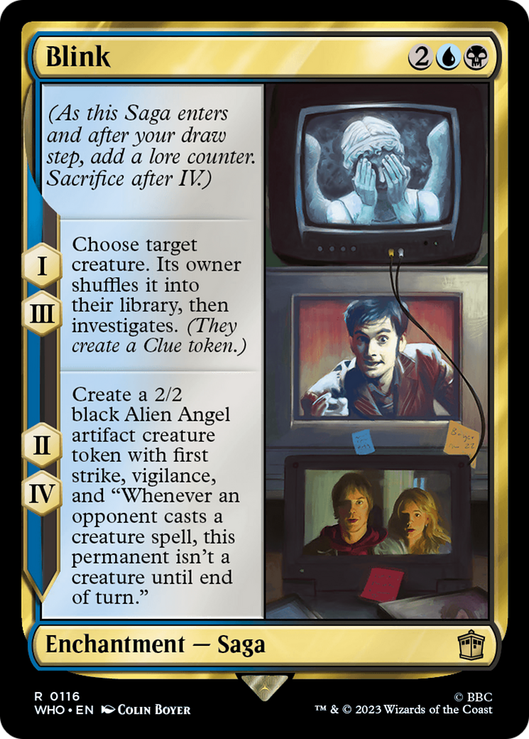 Blink (WHO-116) - Doctor Who Foil