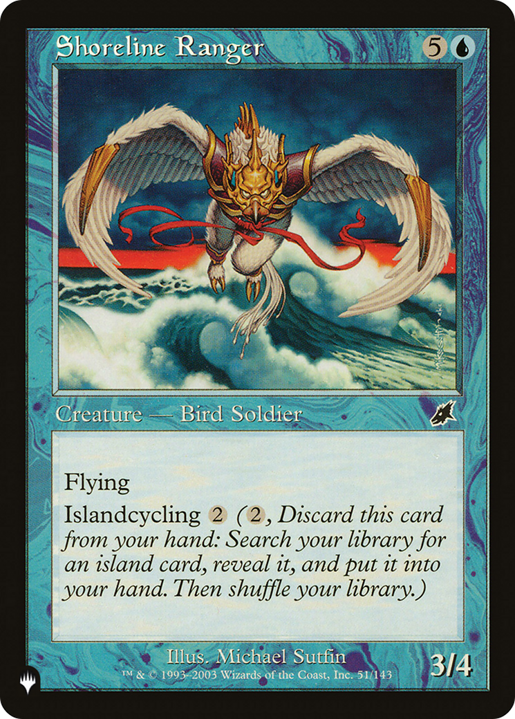 Shoreline Ranger (LIST-SCG-51) - The List