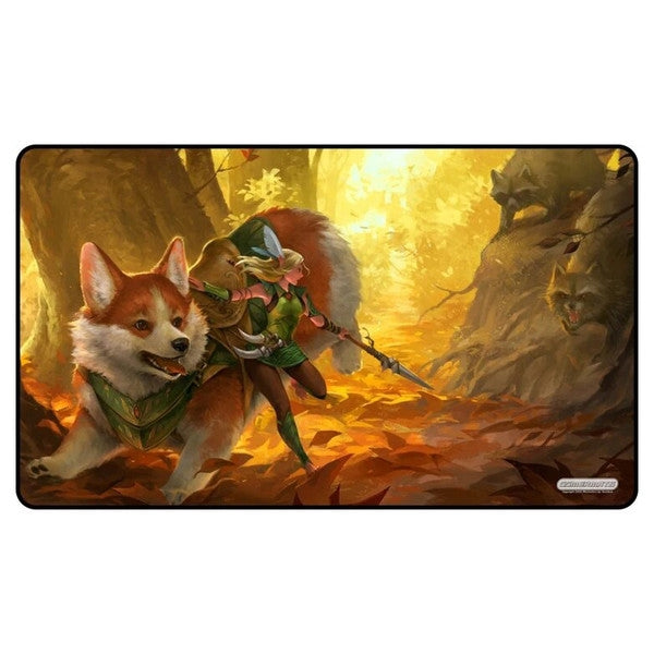 Playmat - Corgi and Elf
