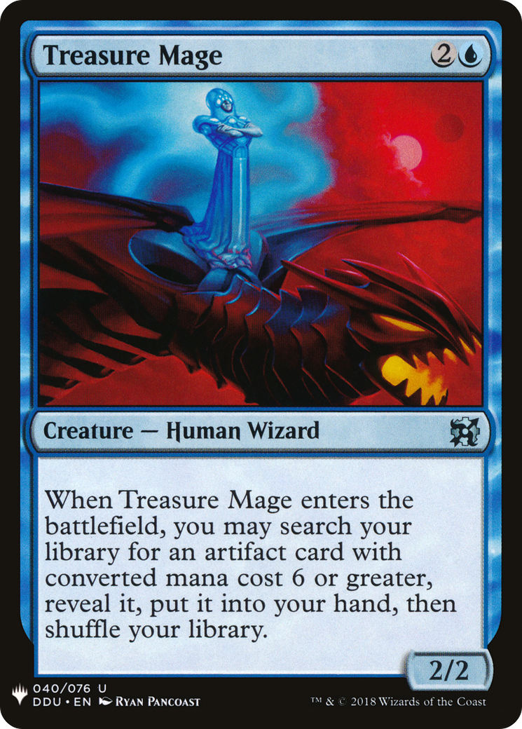 Treasure Mage (LIST-040) - The List