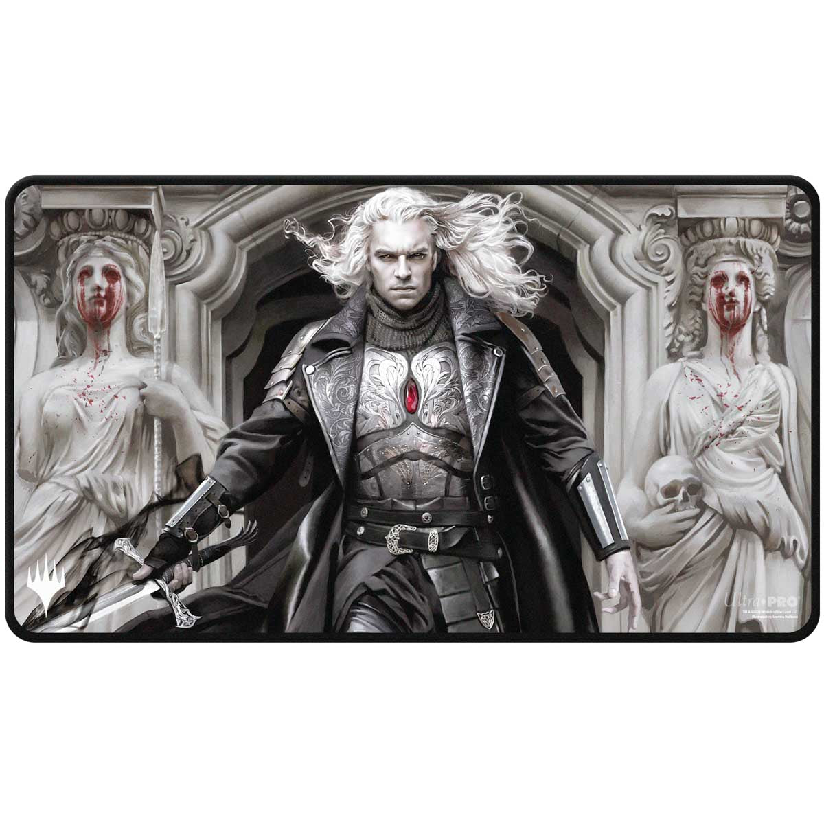 Ultra PRO: Black-Stitched Playmat - Innistrad Remastered (PW B)