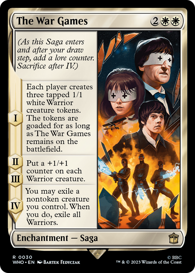 The War Games (WHO-030) - Doctor Who Foil