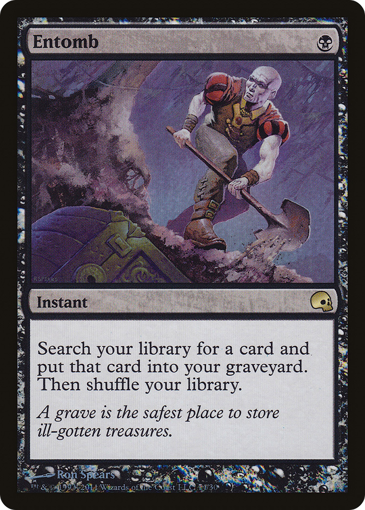 Entomb (GRV-014) - Premium Deck Series: Graveborn Foil