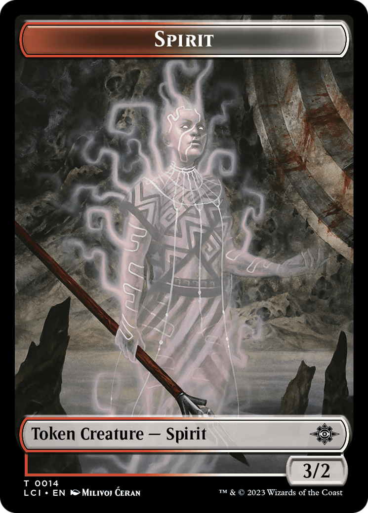 Spirit (TLCI-014) - The Lost Caverns of Ixalan Tokens Foil