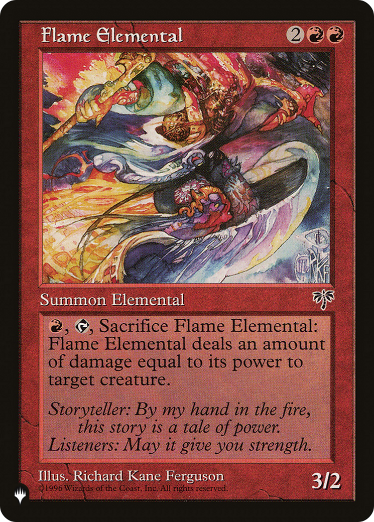 Flame Elemental (LIST-MIR-175) - The List