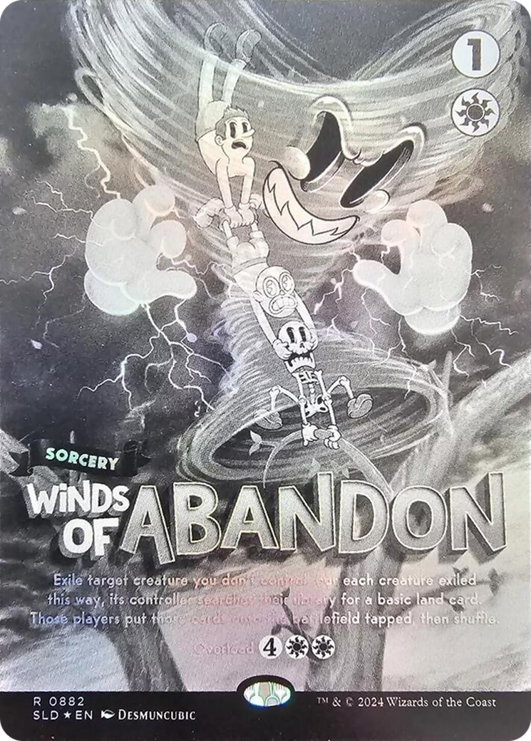 Winds of Abandon (SLD-882) - Secret Lair Drop (Borderless) Foil