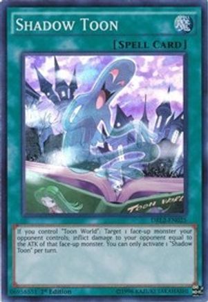 Shadow Toon (DRL2-EN025) - Dragons of Legend 2 1st Edition