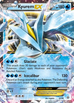 Kyurem EX 025/98 - Holofoil XY Ancient Origins - Ultra Rare