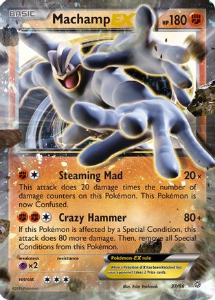 Machamp EX 037/98 - Holofoil XY Ancient Origins - Ultra Rare