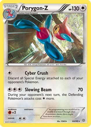 Porygon 066/98 - Reverse Holofoil XY Ancient Origins - Rare