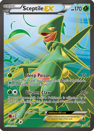Sceptile EX (84 Full Art)/98 - Holofoil XY Ancient Origins - Ultra Rare