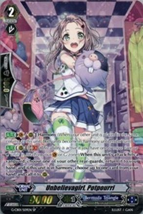 Unbelievagirl, Potpourri (SP) (G-CB01/S09EN) - G-CB01: Academy of Divas