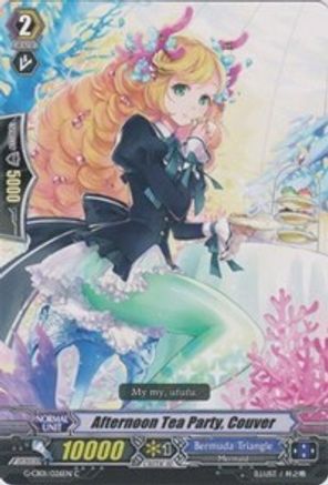 Afternoon Tea Party, Couver (G-CB01/026EN) - G-CB01: Academy of Divas