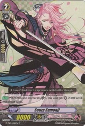 Souza Samonji (G-TB01/030EN) - G-TB01: Touken Ranbu (ONLINE)