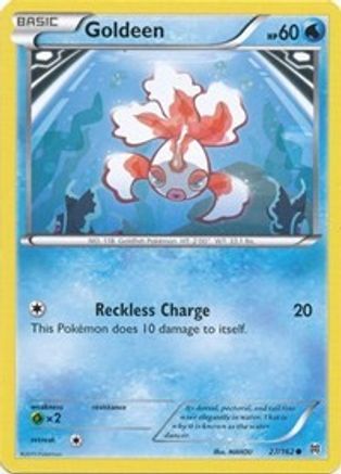 Goldeen 027 - Reverse Holofoil XY BREAKthrough - Common