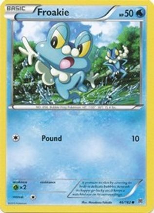 Froakie 046/162 - Reverse Holofoil XY BREAKthrough - Common