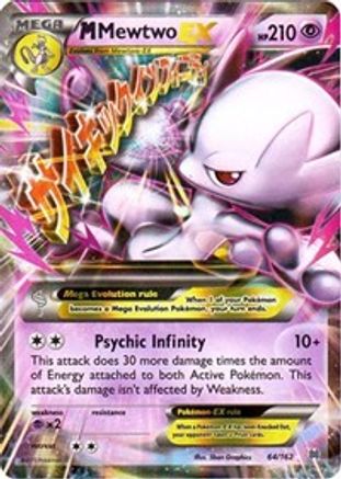 M Mewtwo EX (64) 064 - Holofoil XY BREAKthrough - Ultra Rare