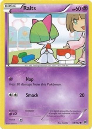 Ralts (68) 068 - Reverse Holofoil XY BREAKthrough - Common