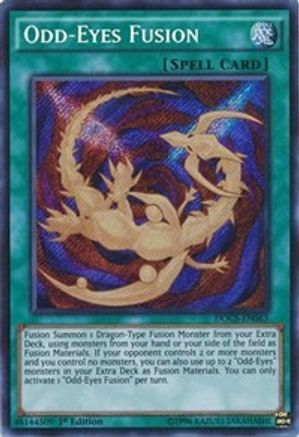 Odd-Eyes Fusion (DOCS-EN063) - Dimension of Chaos 1st Edition