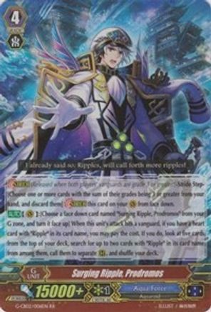 Surging Ripple, Prodromos (G-CB02/006EN) - G-CB02: Commander of the Incessant Waves