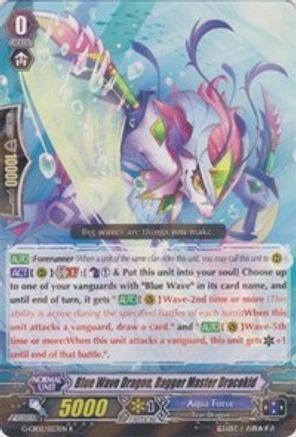 Blue Wave Dragon, Dagger Master Dracokid (G-CB02/023EN) - G-CB02: Commander of the Incessant Waves