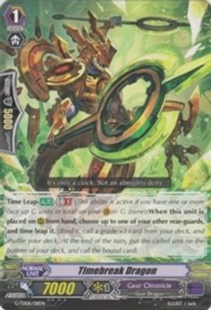Timebreak Dragon (G-TD06/011EN) - G-TD06: Rallying Call of the Interspectral Dragon