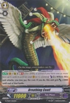 Breathing Coatl (G-TD07/002EN) - G-TD07: Illusionist of the Crescent Moon