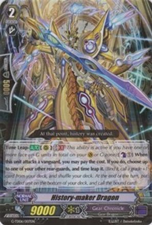 History-maker Dragon (RRR Foil) (G-TD06/007EN) - G-TD06: Rallying Call of the Interspectral Dragon
