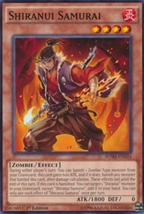 Shiranui Samurai (BOSH-EN034) - Breakers of Shadow Unlimited