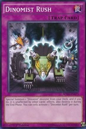 Dinomist Rush (BOSH-EN073) - Breakers of Shadow 1st Edition
