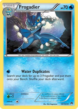Frogadier 039/122 XY BREAKpoint - Uncommon