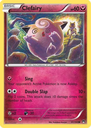 Clefairy 081/122 XY BREAKpoint - Common