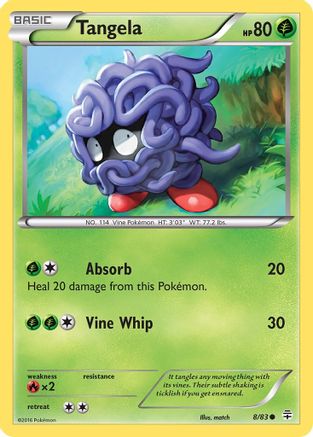 Tangela - Reverse Holofoil Generations - Common