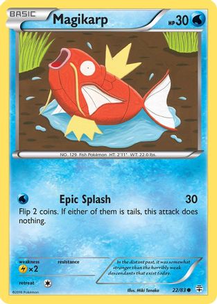 Magikarp 022/83 - Reverse Holofoil Generations - Common