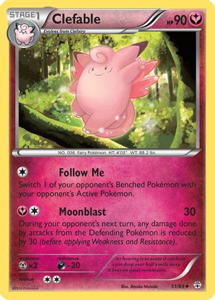 Clefable 051/83 Generations - Uncommon