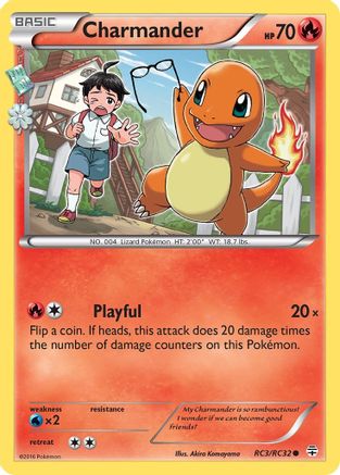 Charmander RC3/RC32 Generations Radiant Collection - Common