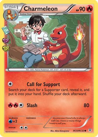 Charmeleon RC4/RC32 Generations Radiant Collection - Common