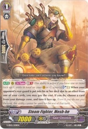 Steam Fighter, Mesh-he (G-SD01/008EN) - G-Start Deck 1: Odyssey of the Interspatial Dragon