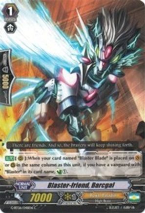 Blaster-friend, Barcgal (G-BT06/048EN) - G-BT06: Transcension of Blade & Blossom