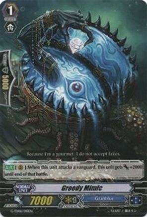 Greedy Mimic (G-TD08/010EN) - G-TD08: Vampire Princess of the Nether Hour