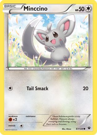 Minccino (87) 087 XY Fates Collide - Common