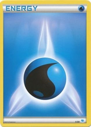 Water Energy (3) XY Trainer Kit Pikachu Libre & Suicune - Common