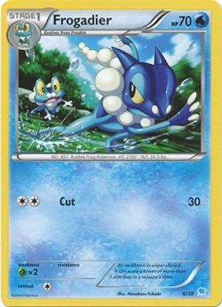 Frogadier (6) 006 XY Trainer Kit Pikachu Libre & Suicune - Common