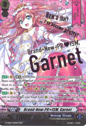 Brand-New-PRISM, Garnet (Wedding SP) (G-CB03/S09EN) - G-CB03: Blessing of Divas